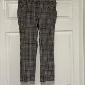 Joe Benbasset Checkered Pants - Black and White